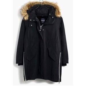 Madewell side zip field parka